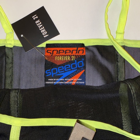 🆕🏊♀️SPEEDO/FOREVER 21 Mesh Swim Dress - Picture 6 of 10